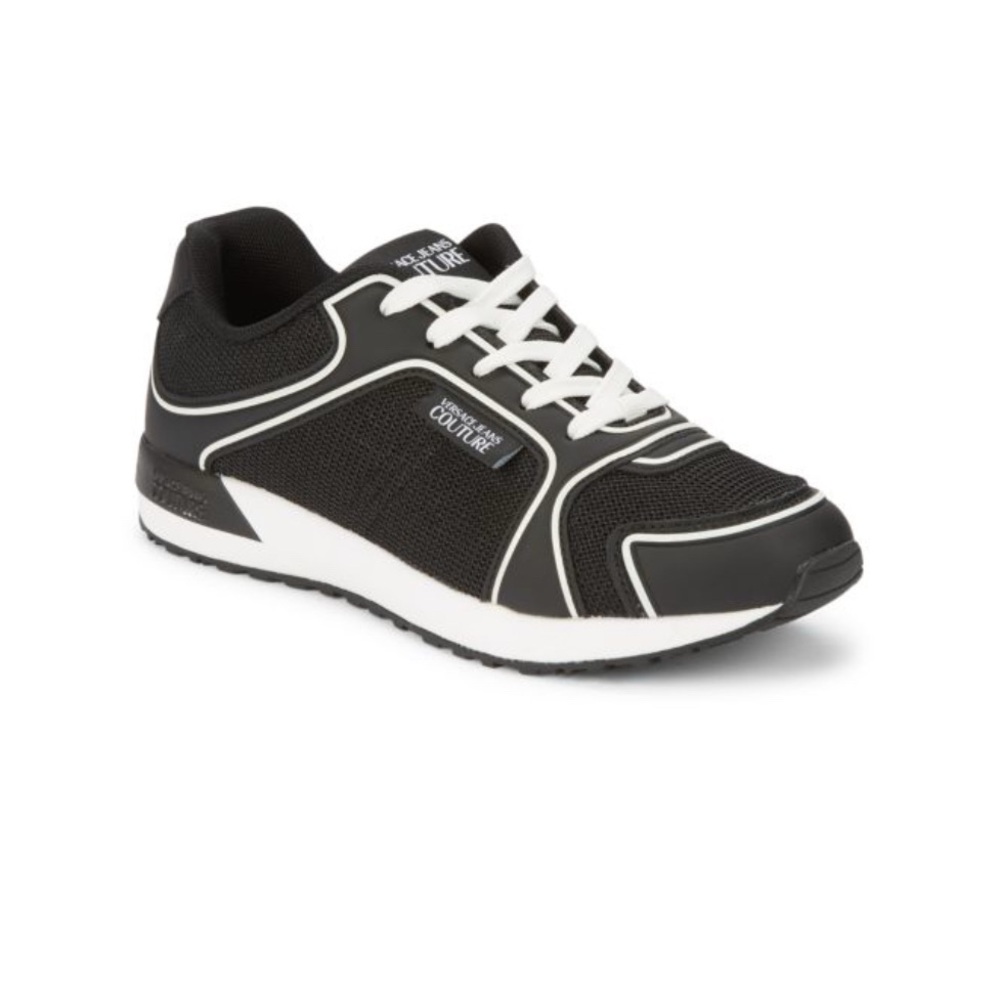 VERSACE JEANS COUTURE
Contrast-Trim Textured Sneakers